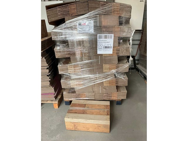 Verpakkingsdoos 390x290x232mm “hout” (495x) - afbeelding 3 van  4