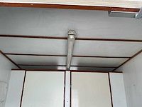 Verplaatsbare toiletcontainer / sanitaire unit met 2 toiletten en rvs wasgoot - afbeelding 11 van  15