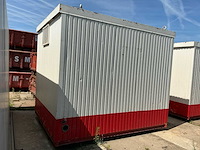Verplaatsbare toiletcontainer / sanitaire unit met 2 toiletten en rvs wasgoot - afbeelding 12 van  15