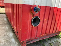 Verplaatsbare toiletcontainer / sanitaire unit met 2 toiletten en rvs wasgoot - afbeelding 13 van  15