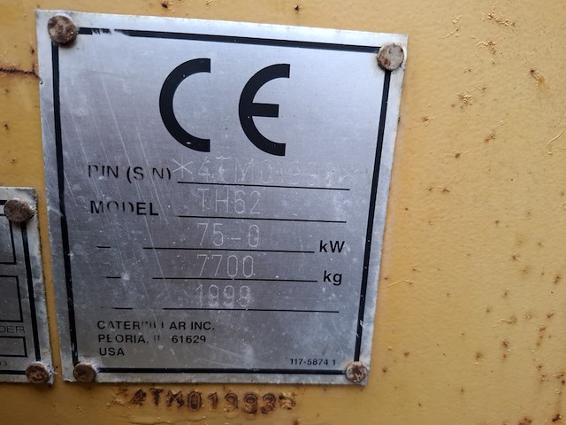 Verreiker, catterpillar, th62, 1999 - afbeelding 37 van  43