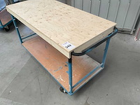 Verrijbare werktafel - afbeelding 1 van  2