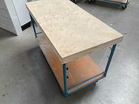 Verrijbare werktafel - afbeelding 2 van  2