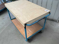 Verrijbare werktafel - afbeelding 1 van  2