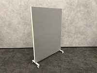 Verrijdbaar akoestisch prikbord b140 - afbeelding 2 van  9