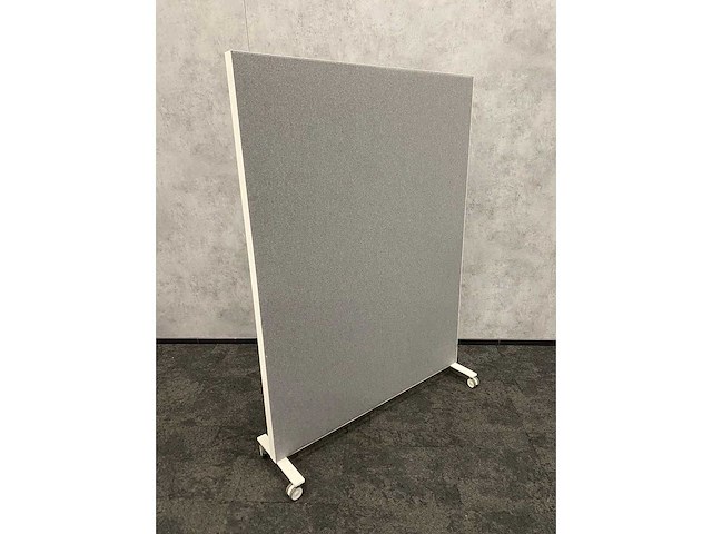 Verrijdbaar akoestisch prikbord b140 - afbeelding 6 van  9
