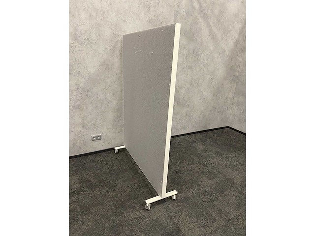 Verrijdbaar akoestisch prikbord b140 - afbeelding 8 van  9