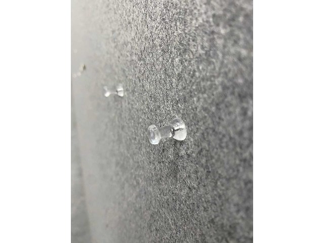 Verrijdbaar akoestisch prikbord b140 - afbeelding 7 van  8