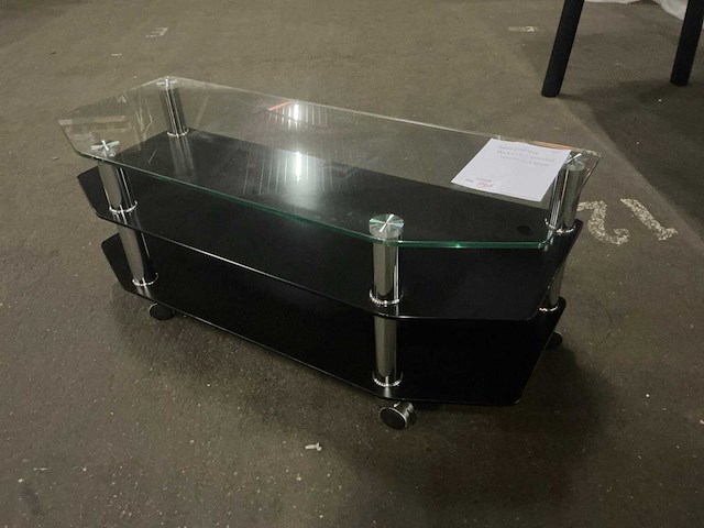 Verrijdbaar audio tv meubel 110cm - afbeelding 1 van  3