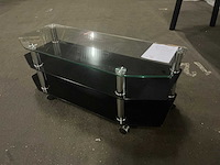 Verrijdbaar audio tv meubel 110cm - afbeelding 1 van  3
