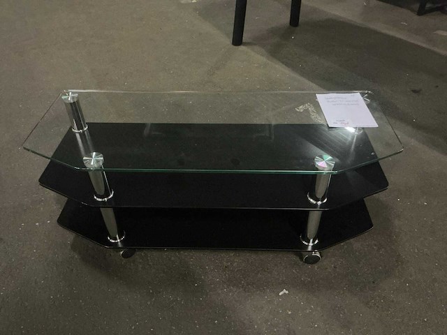 Verrijdbaar audio tv meubel 110cm - afbeelding 3 van  3