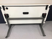 Verrijdbaar bureau met kabelgat (3x) - afbeelding 3 van  4