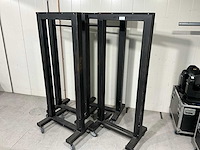 Verrijdbaar decor frame staal (4x) - afbeelding 1 van  2