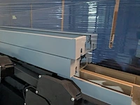 Verrijdbaar houten transportkar met diverse metalen profielen - afbeelding 5 van  6