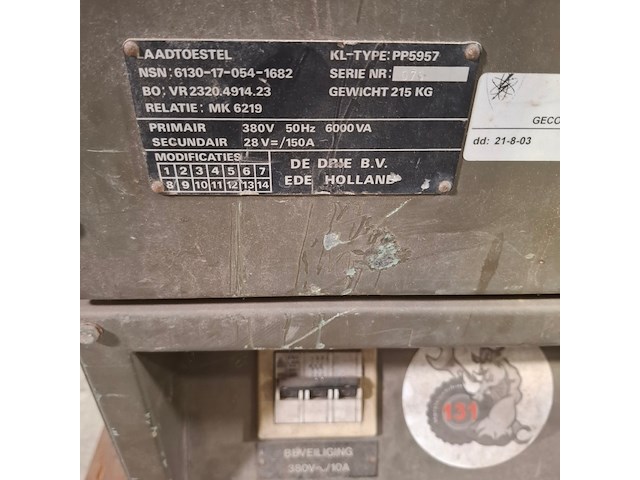 Verrijdbaar laadtoestel - afbeelding 4 van  7