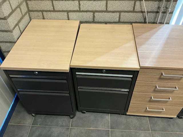 Verrijdbaar ladenblok (4x) - afbeelding 2 van  2