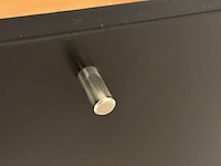 Verrijdbaar ladenblok, zwart, 3-ladig - afbeelding 3 van  4