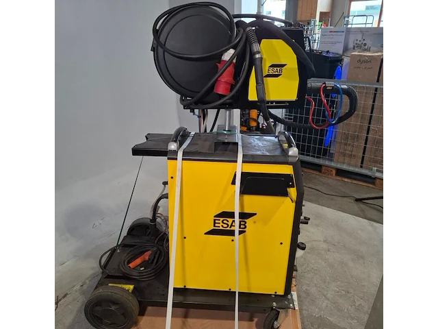 Verrijdbaar lasapparaat, esab, mig u4000 iw/aristo feed 3004 w - afbeelding 7 van  14