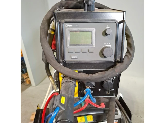 Verrijdbaar lasapparaat, esab, mig u4000 iw/aristo feed 3004 w - afbeelding 9 van  14