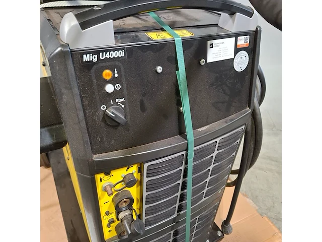 Verrijdbaar lasapparaat, esab, mig u4000 iw/aristo feed 3004 w - afbeelding 10 van  14