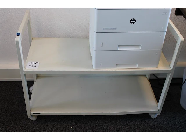 Verrijdbaar printerkast. afmeting 94 x 39 cm. hoogte 68 cm - afbeelding 1 van  3