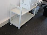 Verrijdbaar printerkast. afmeting 94 x 39 cm. hoogte 68 cm - afbeelding 2 van  3