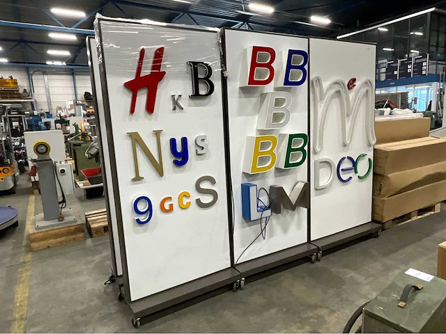 Verrijdbaar reclame display (6x) - afbeelding 4 van  7
