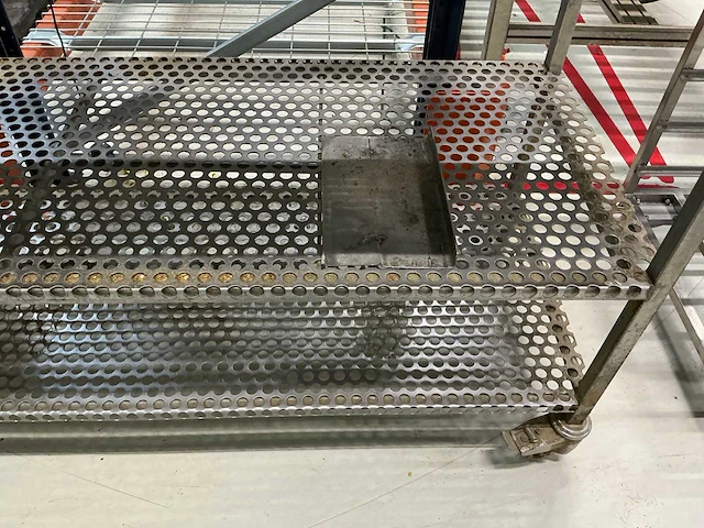 Verrijdbaar rvs werktafel - afbeelding 2 van  4