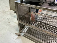 Verrijdbaar rvs werktafel - afbeelding 3 van  4