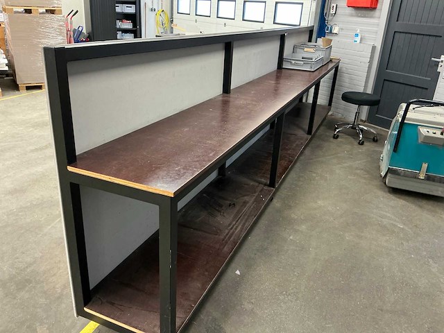 Verrijdbaar stalen baliemeubel - afbeelding 3 van  5