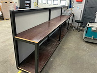 Verrijdbaar stalen baliemeubel - afbeelding 3 van  5