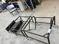 Verrijdbaar stoelenwagen (3x) - afbeelding 1 van  4