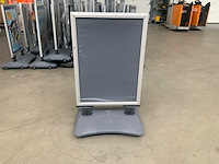 Verrijdbaar stoepbord op watertank b2 (2x) - afbeelding 2 van  5