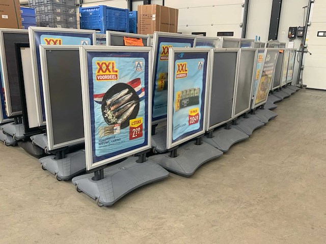 Verrijdbaar stoepbord op watertank b2 (2x) - afbeelding 4 van  9