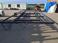 Verrijdbaar tiny house chassis, thomassen metaalbouw