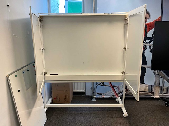 Verrijdbaar whiteboard - afbeelding 3 van  4