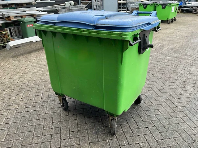 Verrijdbare afvalcontainer (2x) - afbeelding 3 van  5