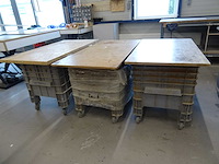 Verrijdbare bak (3x) - afbeelding 1 van  4