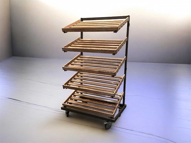 Verrijdbare bakkerskar - afbeelding 1 van  8