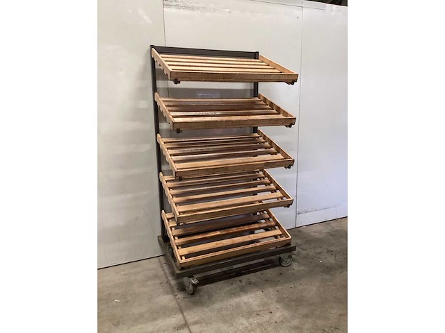 Verrijdbare bakkerskar - afbeelding 2 van  8