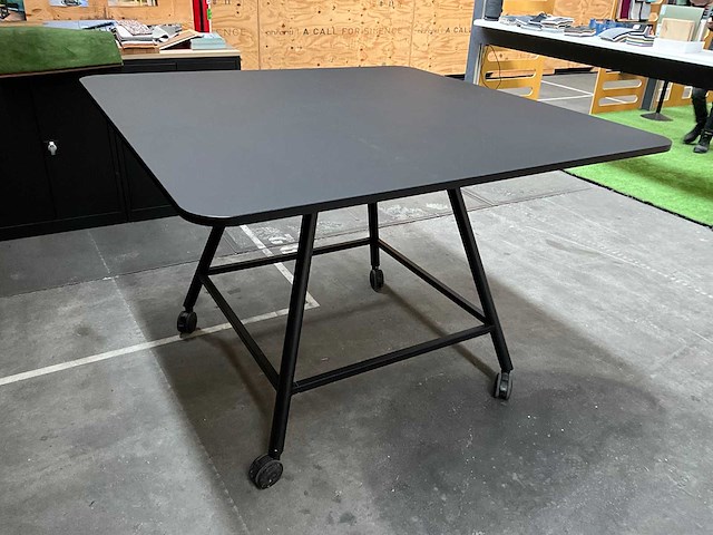 Verrijdbare bartafel 160x160x110 - afbeelding 5 van  5