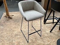 Verrijdbare bartafel v.v 6 barkrukken 240x210x110cm - afbeelding 9 van  9