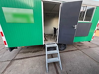 Verrijdbare bouwkeet met toilet en keukenblok - afbeelding 6 van  19