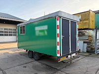 Verrijdbare bouwkeet met toilet en keukenblok - afbeelding 13 van  19
