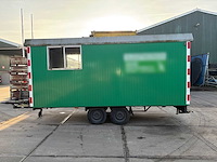 Verrijdbare bouwkeet met toilet en keukenblok - afbeelding 9 van  14