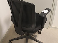 Verrijdbare bureaustoel met armleuningen schaffenburg. - afbeelding 3 van  3