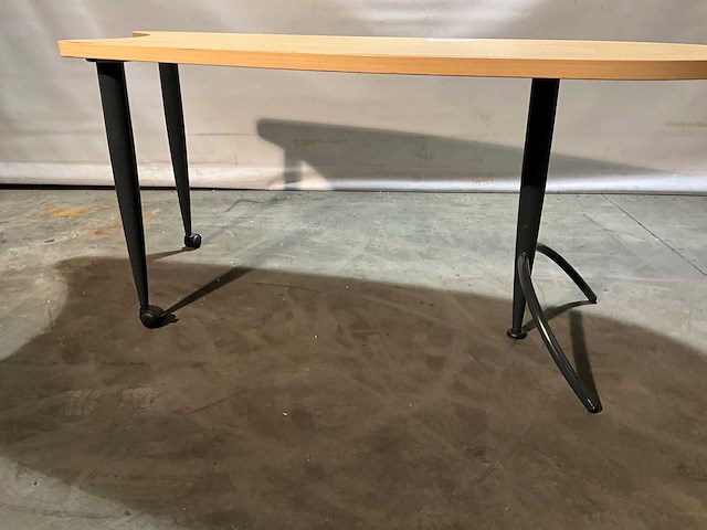 Verrijdbare bureautafel 170x80x72cm - afbeelding 2 van  3