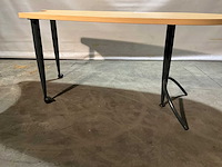 Verrijdbare bureautafel 170x80x72cm - afbeelding 2 van  3