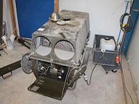 Verrijdbare dieselheater danther va-m40 met bouwjaar 1998, werking onbekend. afmeting 140 x 75 x 90 cm - afbeelding 3 van  4