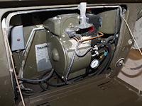 Verrijdbare dieselheater danther va-m40 met bouwjaar 1998, werking onbekend. afmeting 140 x 75 x 90 cm - afbeelding 4 van  4